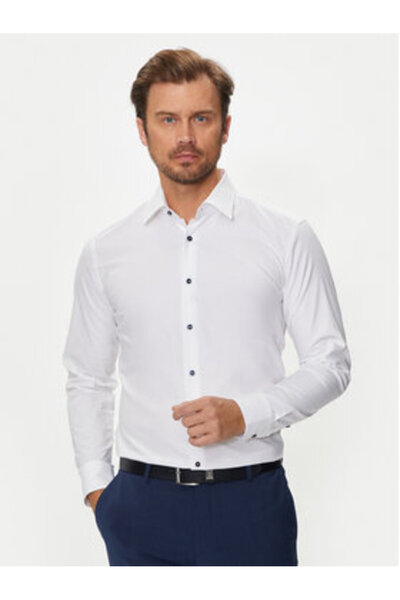 BOSS Cămașă bărbătească 50519867 Albă