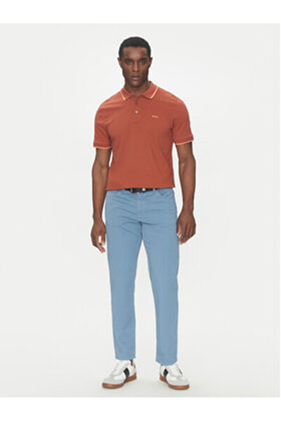 BOSS Men's Fabric trousers 50538370 Blue