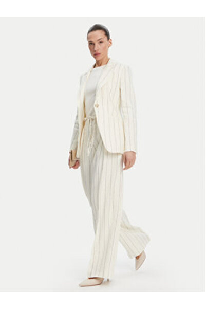 BOSS Women's Fabric trousers 50538216 Beige