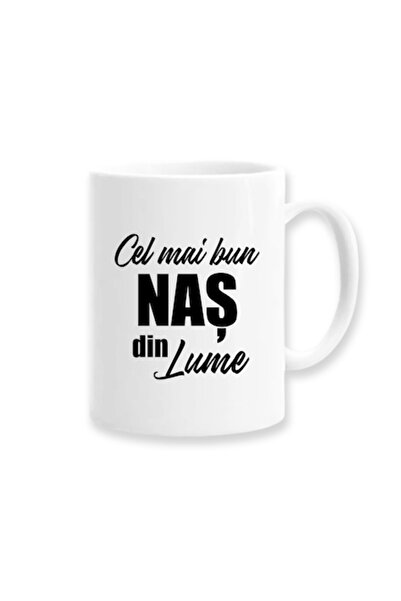 OEM Cană personalizată pentru Naș cu mesajul: „Cel mai bun naș din lume”, Bet...