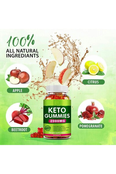 unbranded Keto Gummies Ketone Advanced Weight Loss Fat Burner Men Women Dietary Supplement
