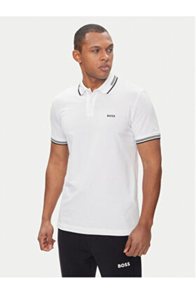 BOSS Men's Polo 50506193 White