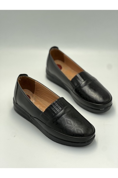 GÜLERSHOES Garantili Ortopedi Hafif Rahat Topuk Dikeni Önleyici Anne Kadın Babet 38-39-40-41-42 Numara