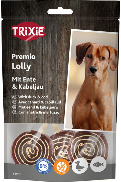 Trixie Recompensa Pentru Caini, Acadea Cu Rata si Cod, 11 cm, 80 g, 31570