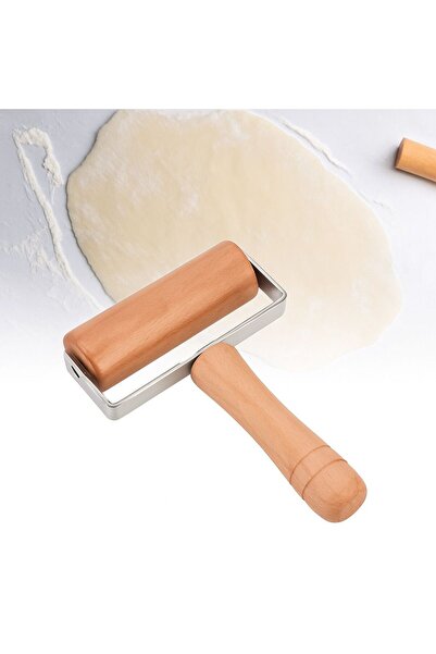 NomaDeco لفافة عجين خشبية