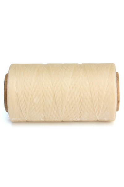 Choice Beige High Quality Durable 240 Meters 1mm 150D Leather Waxed Thread Co...