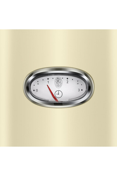 RUSSELL HOBBS Russel Hobbs Retro Vintage Cream 21682-56 Toaster, 1300W, 2 2slice, 6level, Indicator scale, Cream