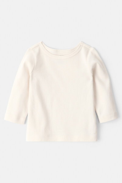 Carter's Kız Bebek Ekru Salopet Set