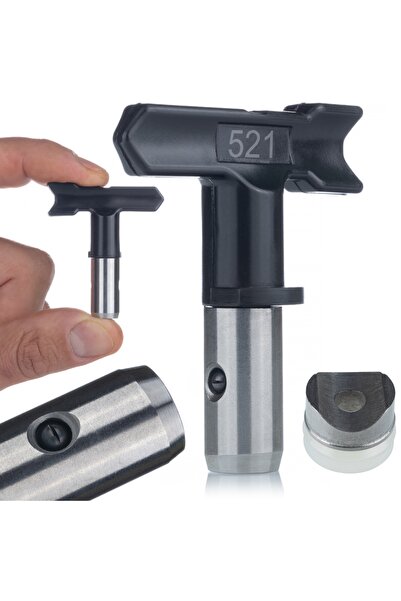 Rosfix UltraBlack 521 Spray Gun Nozzle | Jet 25cm | Compatible with Graco, Wa...