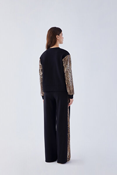 IDYL Leopard Printed Tracksuit Set