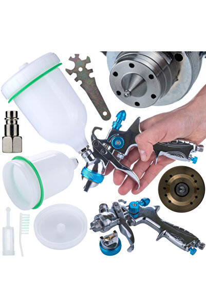 Rosfix Pistol Vopsit Sprint HP 1.4mm | Presiune Mare, Duza Alamă 1/4"