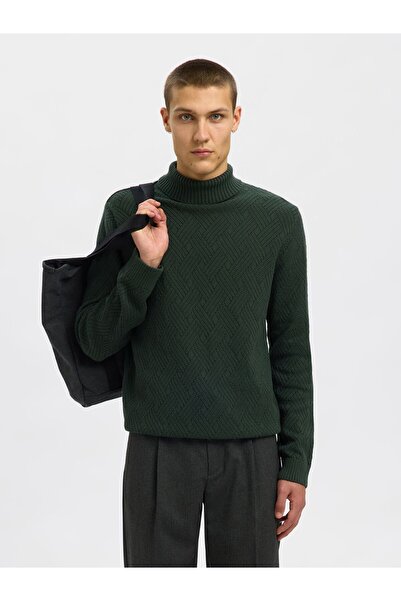 Selected Homme Rollkragenpullover Baumwoll