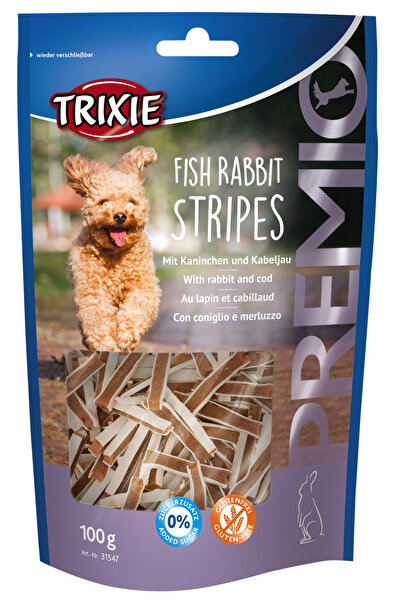 Trixie Recompense Pentru Caini, Premio, Sandwichuri Cu Iepure Si Cod, 100 g, 31547