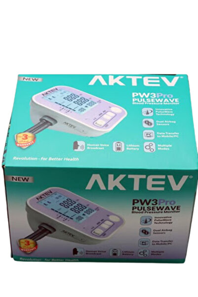 AKTEV جهاز مراقبة ضغط الدم PW3 Pro PulseWave