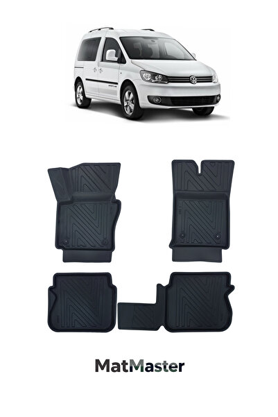 MatMaster Volkswagen Caddy 2014 Model 5D Ekstra Havuzlu Paspas