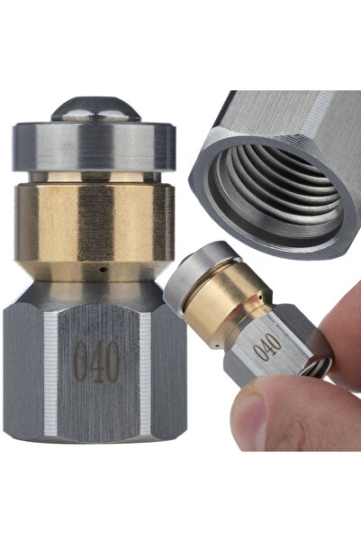 Rosfix Duza Rotativă N11 Canalizare | 1/4" 350 Bar | Compatibil cu Karcher