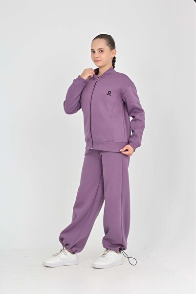 Toontoy Κοριτσίστικο κοστούμι φόρμας με κέντημα με αστέρια