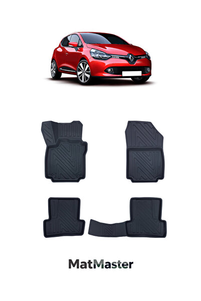 MatMaster Renault Clio 4 2016 Model 5D Ekstra Havuzlu Paspas