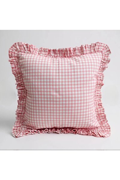 Belomia Home Collection Κάλυμμα μαξιλαριού με βολάν με διπλό σχέδιο πουέτικαρ...