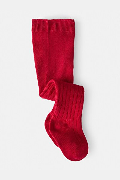 Carter's Baby Girl Red Pantyhose