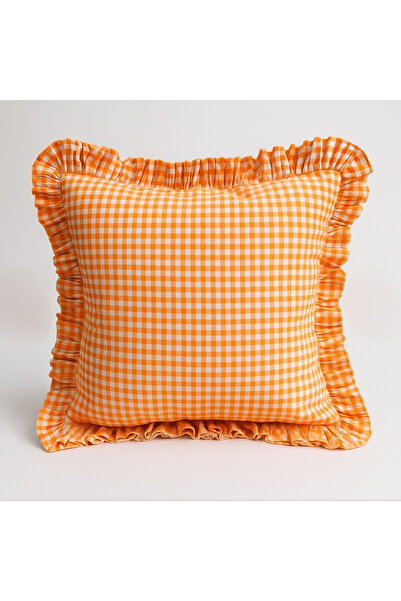 Belomia Home Collection Κάλυμμα μαξιλαριού με βολάν με διπλό σχέδιο πουέτικαρ...