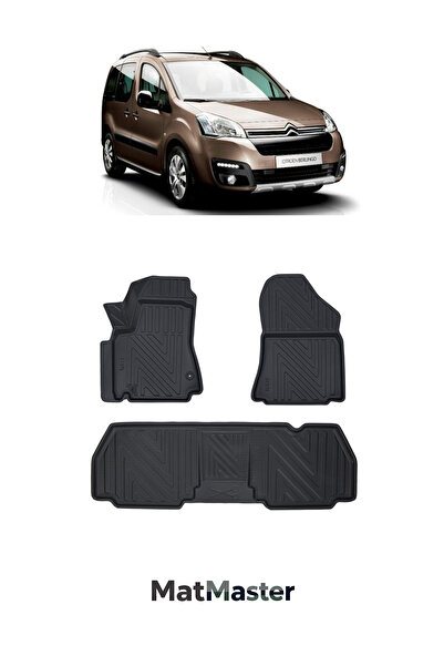 MatMaster Citroen Berlingo 2011 Model 5D Ekstra Havuzlu Paspas