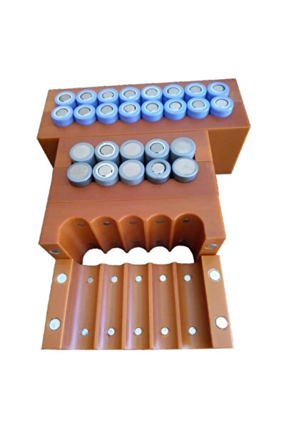 Rosfix Matriță Sudură Acumulatori 2x5 | Pentru 18650/26650/32650, 10 Celule