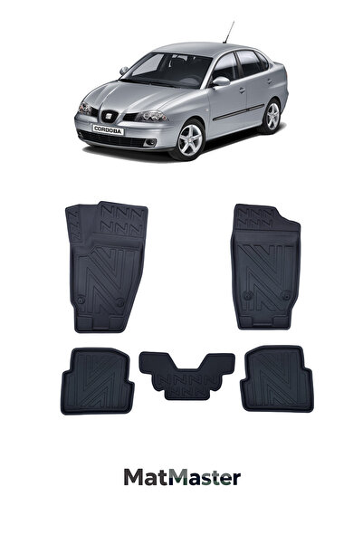 MatMaster Seat Cordoba 2005 Model 5D Ekstra Havuzlu Paspas