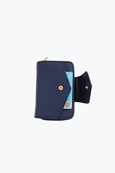 UCCELLO Leather Look Women's Wallet with Zipper Closure, Multiple Compartments for Cards and Money Compartment