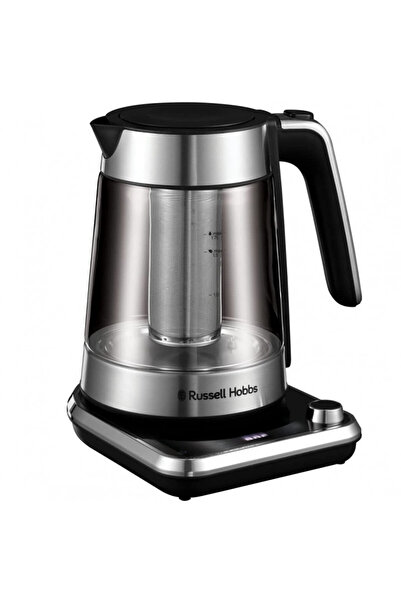 RUSSELL HOBBS Electric kettle Attentiv 26200-70, 3000W, 1.7l, Infuser,Temp control,Timer,Steel/black