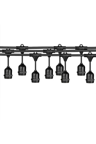 Wertcraft Cablu ghirlanda luminoasa de exterior 10 dulii, 10 M, 220 V interco...