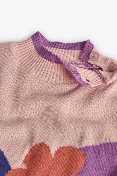 Boboli Kız Çiçek Desenli Çocuk Elbise