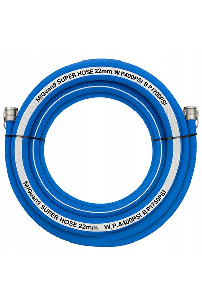 Rosfix ProHose DN22 MaxStream18 – Furtun Tencuit 10M | 27 Bar | Camlock D-3/4