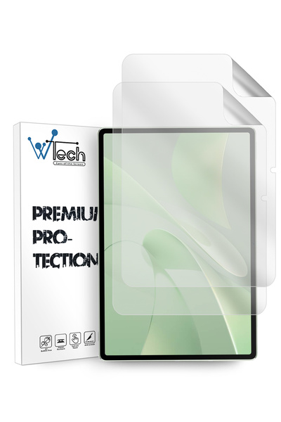 Wtech هواوي ميت باد 12 × 2025 (12.0 بوصة) غلاف هيدروجيل فاخر رفيع ومرن - عبوة من قطعتين - شفاف