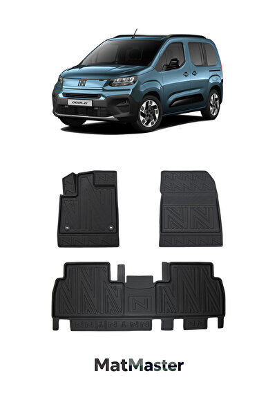 MatMaster Fiat Doblo 2026 Model 5D Ekstra Havuzlu Paspas