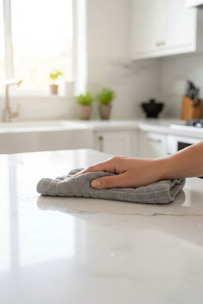 EVLE General Purpose Microfiber Surface Cleaning Cloth 50 X 70 Cm, Floor Cloth