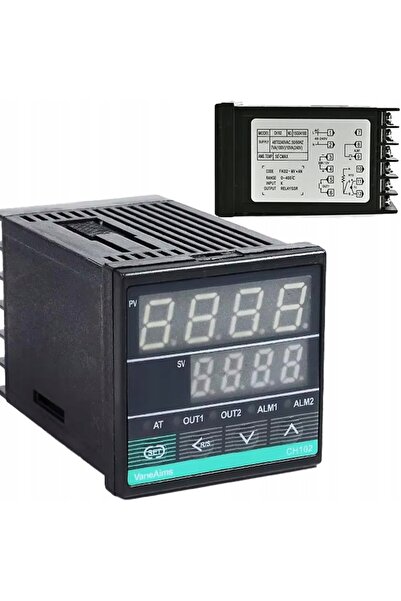 Rosfix Regulator Temperatură PID CH102FK02 | 48x48 mm, SSR 12V, Releu 10A