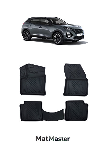 MatMaster Peugeot 2008 Elektrikli 2025 Model 5D Ekstra Havuzlu Paspas