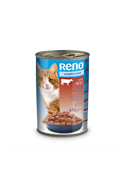 Reno Hrana Umeda Pentru Pisici, Adult, Cu Vita, 415 g