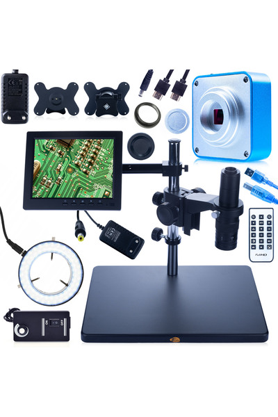 Rosfix Microscop Digital Earth Pro MCEP-0.5X Set | Zoom 7–45x, Ecran 8", LED 56x