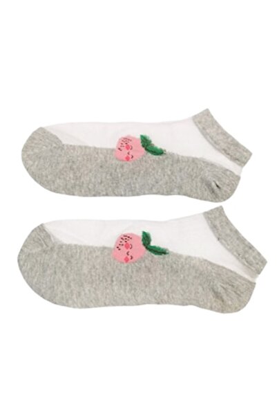 Doty Women's Socks SummerFruits, Gray