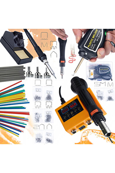 Rosfix Stație Lipire 2în1 OH660 + Zszywacz RSC100W Set Complet | 660W 1200 Capse