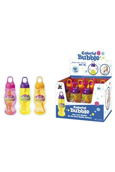 Toy Toy Toy Set de 12 sticlute colorate cu baloane de sapun, volum 260 ml
