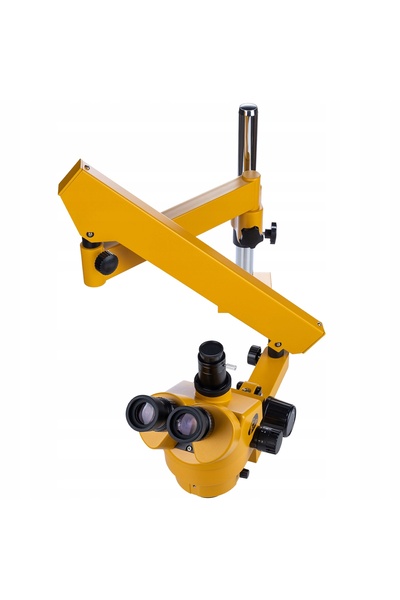 Rosfix Trinocular Microscope 7–45x with 51MP Camera | Set with 0.5x Barlow and 56x LED