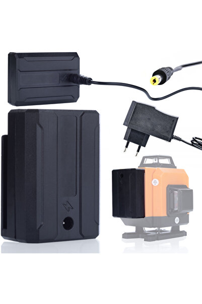 Rosfix Set Acumulator 3500mAh + Încărcător | Pentru Nivelă Laser 3.7V 5V