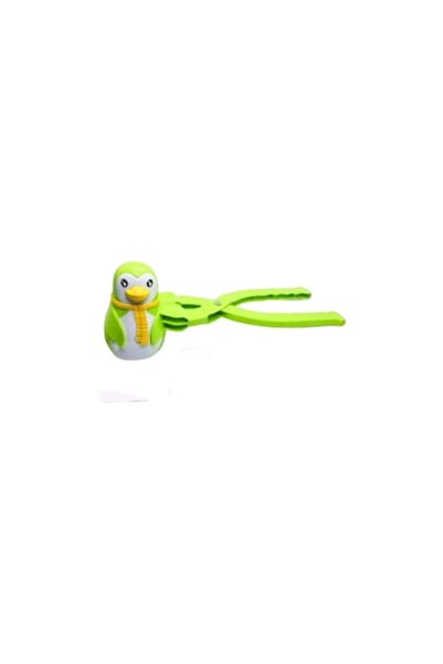 Toy Toy Toy Jucărie pentru fabricat bulgări de zăpadă cu pinguin – Verde deschis