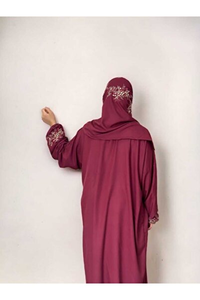 Gerenic Very luxurious embroidered prayer shawl (mard) with attached scarf, wide and comfortable, original fabric