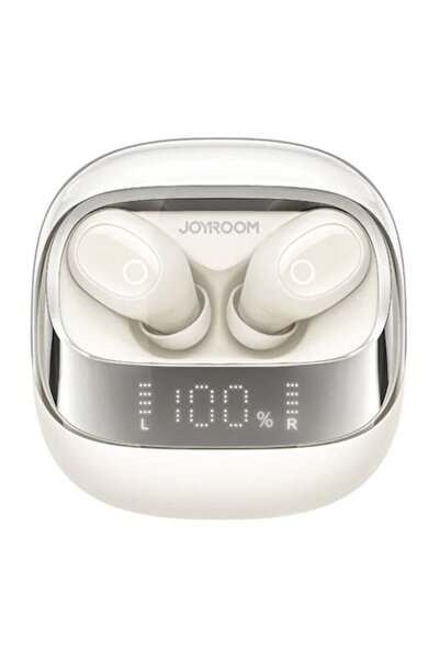 Joyroom Căști intraauriculare fără fir JR-DB2, Bluetooth 5.3, 500mAh, IP54, USB-C, Alb