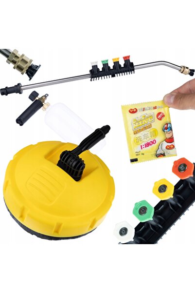 Rosfix Set Curățare Presiune 4in1 | Compatibil cu Kärcher K2–K7, Lavor, B&D