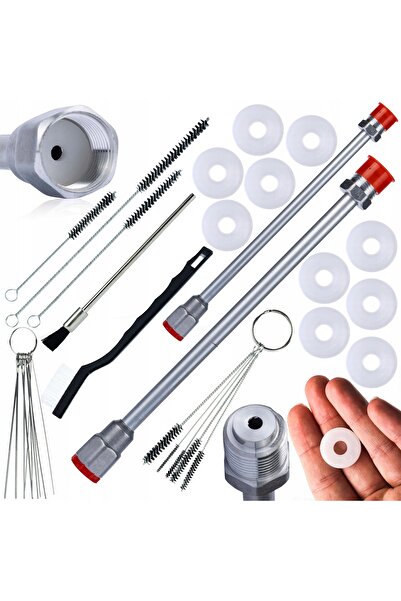 Rosfix Set Lance Pistol Vopsit 30/50cm + Kit Curățare + Garnituri 7/8" | 290 Bar